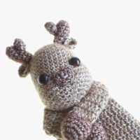 Baby Rendier mini Lappenpop Pdf Patroon